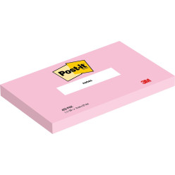 Post-it ROSE - 4 couleurs - 100 feuilles - Format 76x127 mm